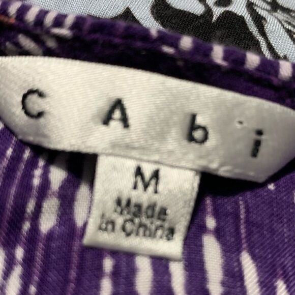 CAbi Covet Tribal Top Sz M - Picture 3 of 4